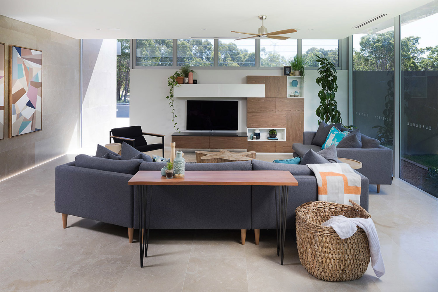 Champion Lakes living area designed by Studio Seventy Four